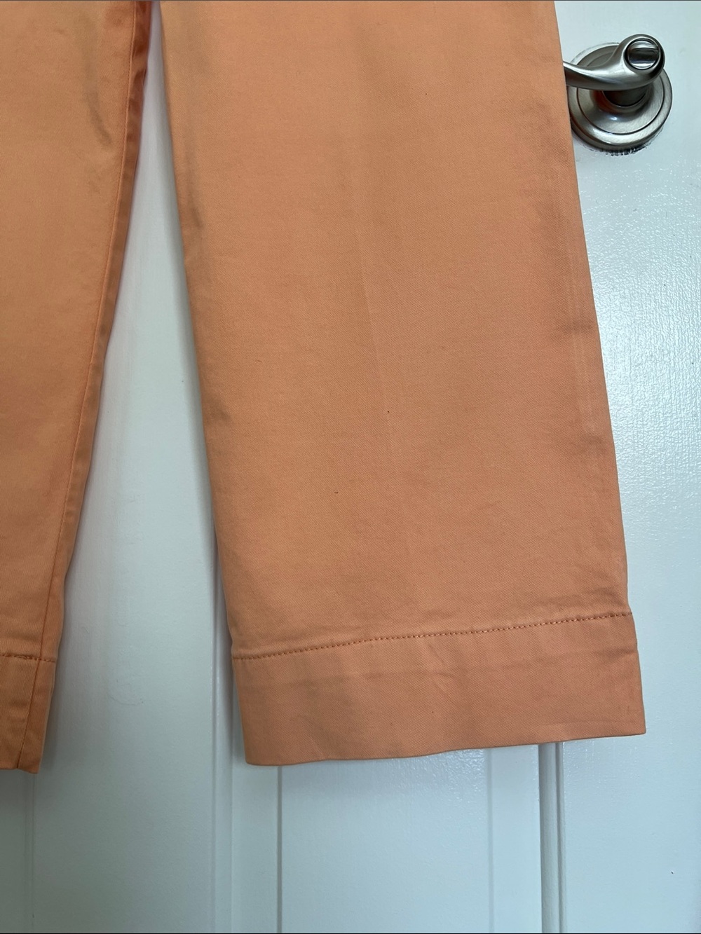 Bagatelle Collection Peach Cropped Wide-Leg Pants - Picture 6 of 7